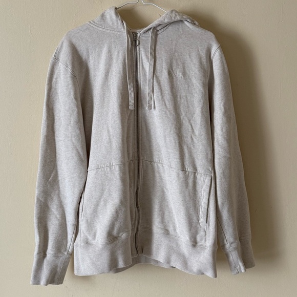 Rapha Zip Sweater Jacket Ivory Women's Size XL - Picture 1 of 5